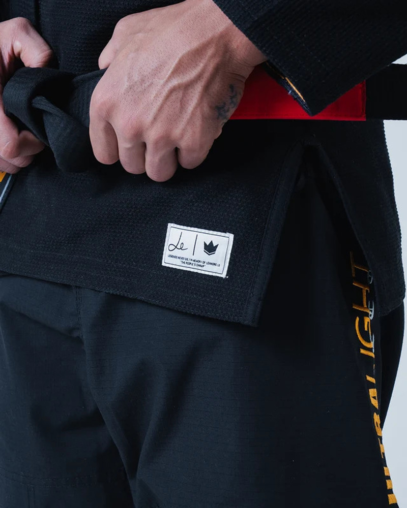 Kingz Leandro Lo Legends Never Die Respect BJJ Gi - black